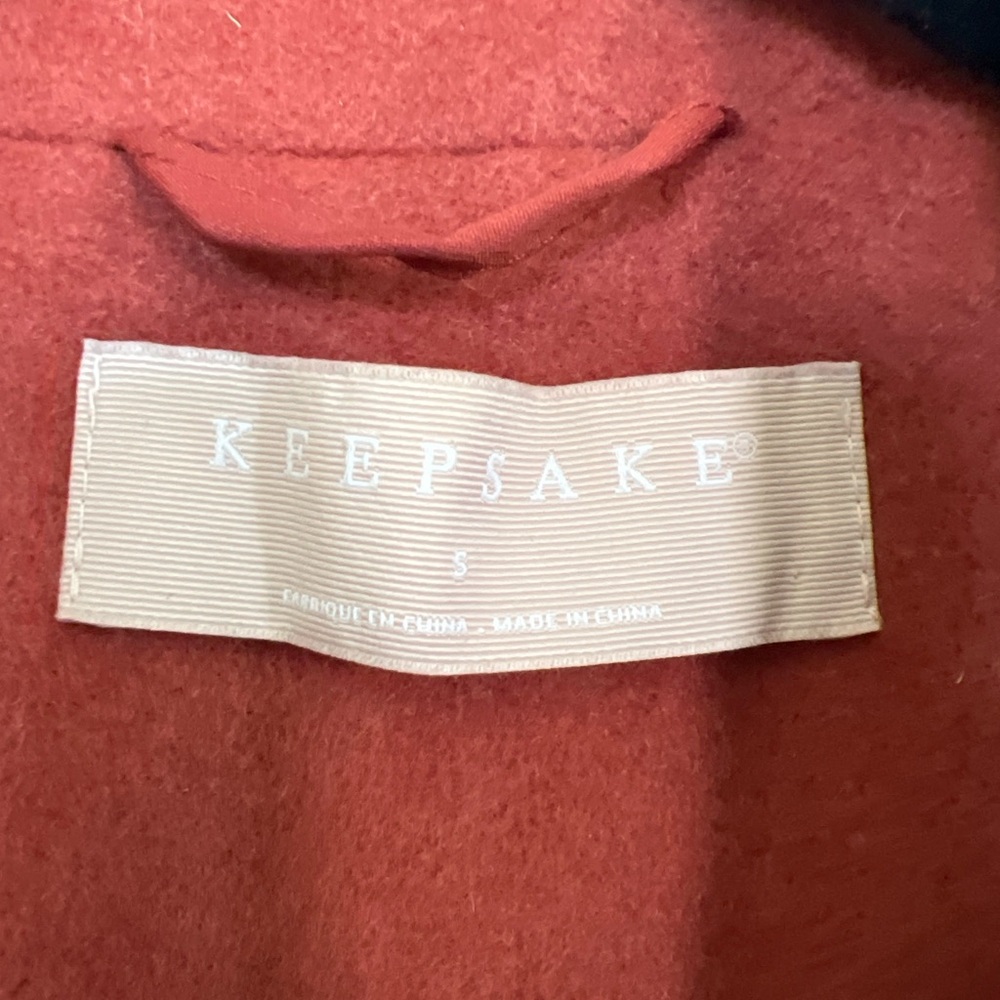 KEEPSAKE the Label Orange Teddy Jacket with Faux Fur - Picture 2 of 3